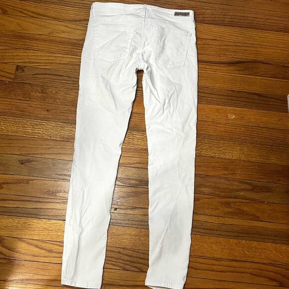 Adriano Goldschmied White Super Skinny Ankle Jeans – Women’s Denim - Picture 8 of 12